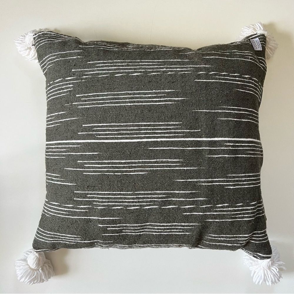 Woven Nook Boho Pillow Case and Insert - Picture 8 of 9